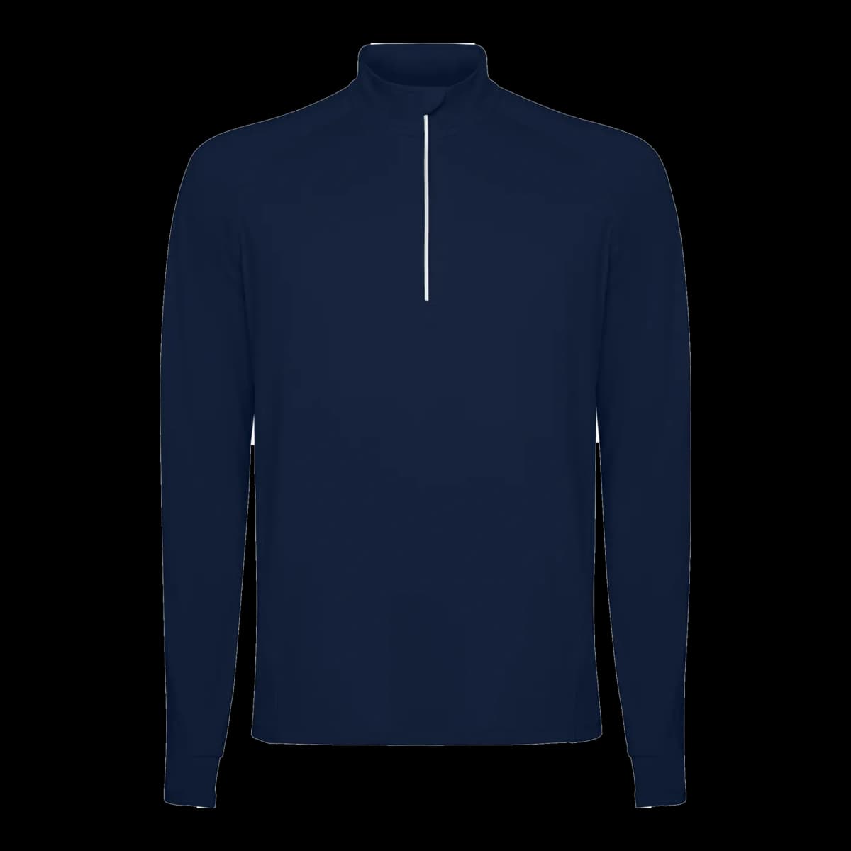 Sudadera técnica reciclada Roly — frontal, Marino